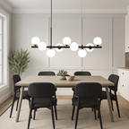 Modern Black Pendant Light for Stylish Dining Room
