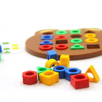 Shape and Color Puzzle Montessori-Inspired Set of 2