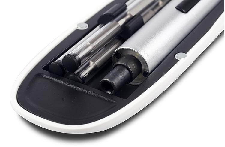 Cordless Electric Screwdriver Pen-Shaped 20 Bits & Case