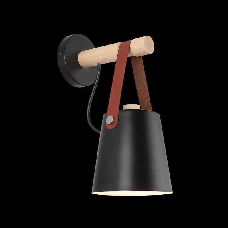 Cozy Timber Wall Light – Embrace Soft Illumination