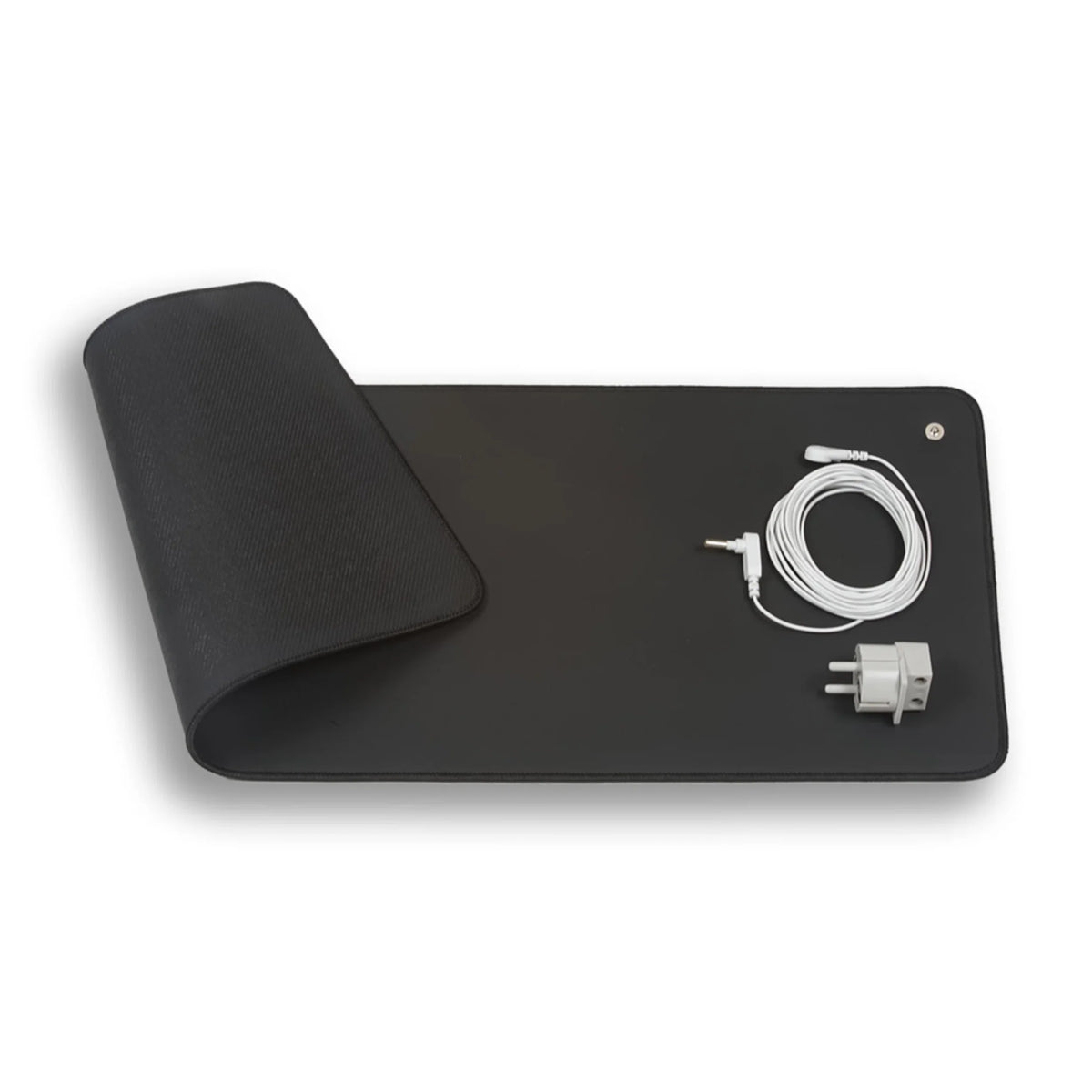 Grounding Mat Carbon Leather Plug & Cable