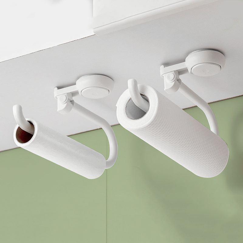 Wall-Mounted Stainless Steel Toilet Paper Dispenser with Self-Adhesive