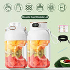 Portable Blender 1.2L USB-C Rechargeable & Digital Display