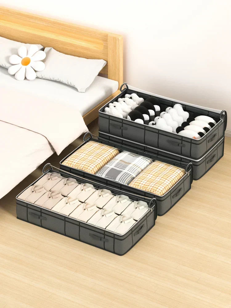 Storage Bag Foldable Non-Woven Reinforced Handles
