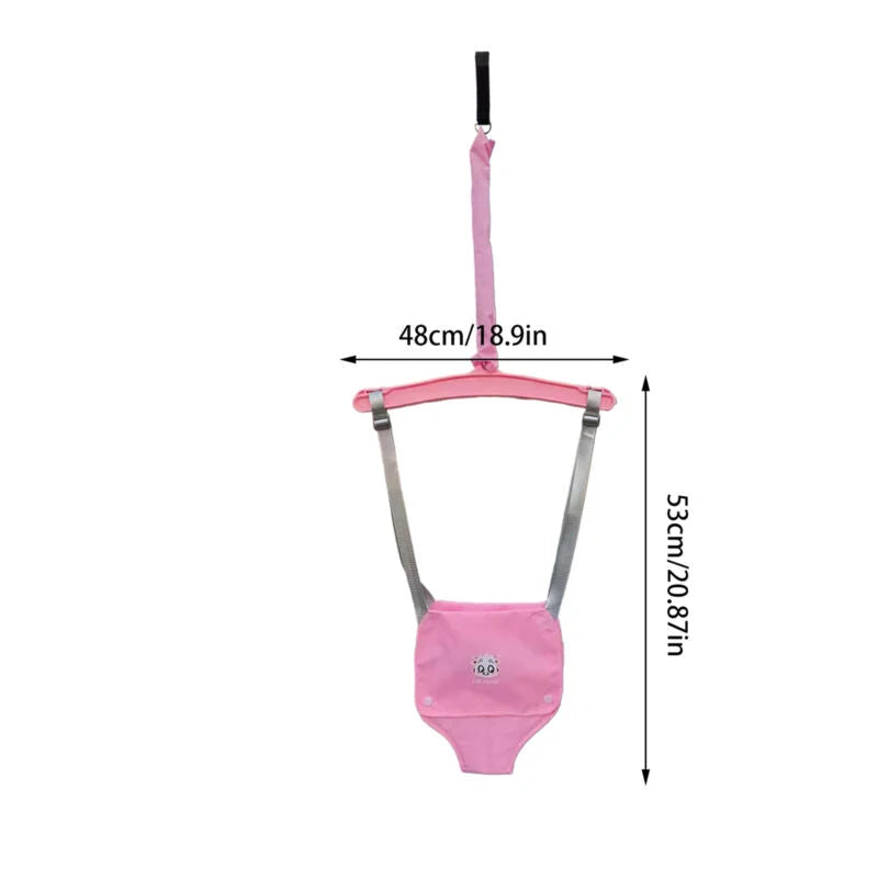 Baby Door Bouncer Adjustable Height Padded Seat & Safety Straps