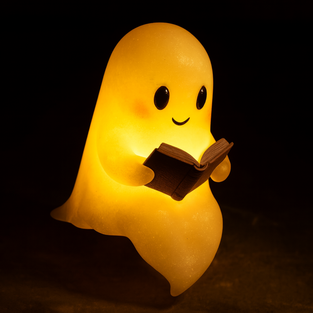 Cordless Ghost-Shaped LED Night Light