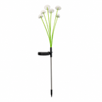 Solar-Powered Multicolored Mushroom Garden Light