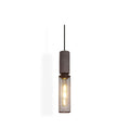 Concrete-Look Ceiling-Mount Pendant Light