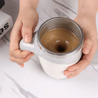 Stirring Mug One-Button 400ml BPA-Free Portable
