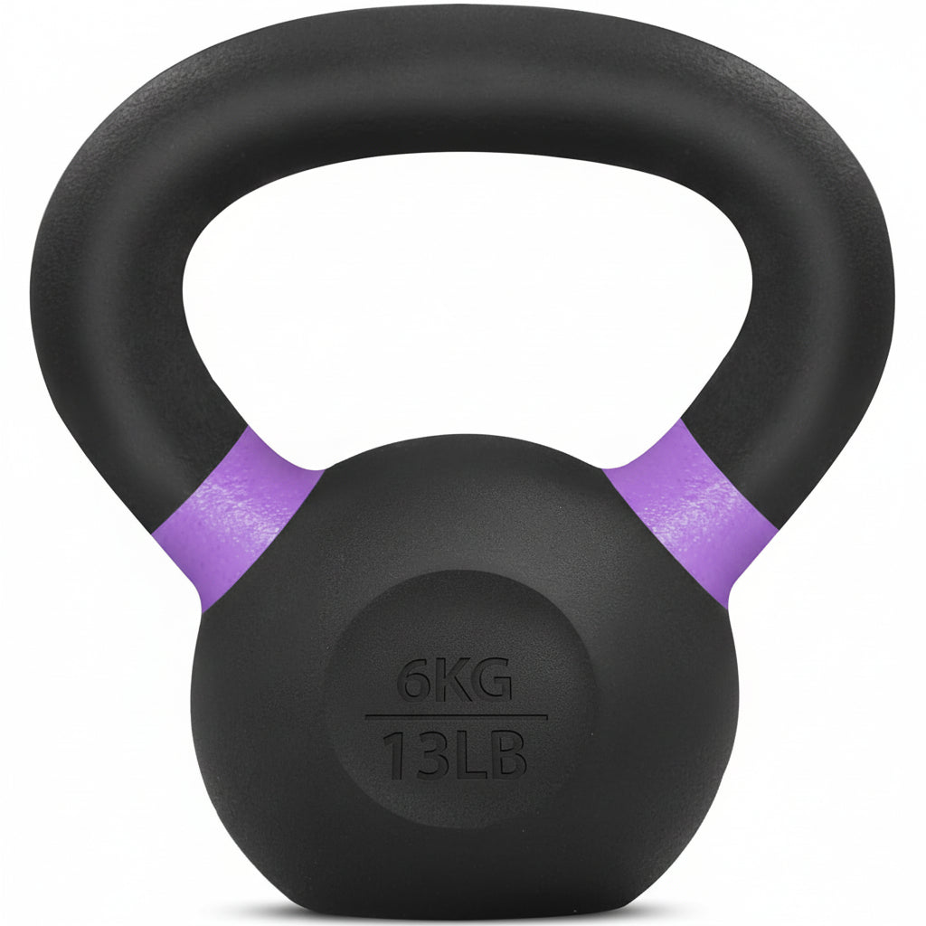 Cast Iron Kettlebell for Strength Training and Fitness Workouts