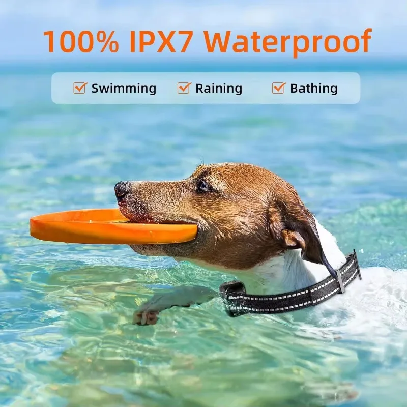 SmartPet Trainer Waterproof Rechargeable Collar with Remote