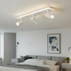 Ceiling Light Fixture with Multiple Spotlights