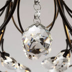 Floral Crystal Ceiling Lamp – Elegant Home Lighting Fixture
