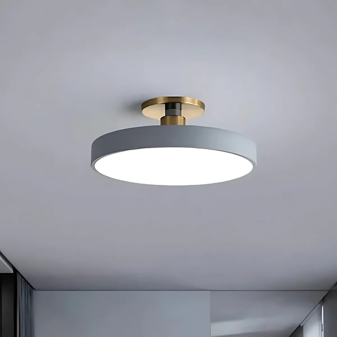 Scandinavian Style LED Ceiling Fixture - Modern Lighting Design