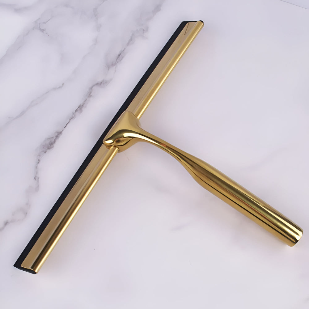 Multi-Purpose Squeegee in Gold Stainless Steel