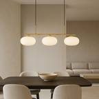 Contemporary 3-Bulb Bauhaus Style Island Hanging Light
