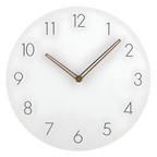 Contemporary Wooden Wall Clock with Minimalist Style
