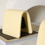 Tranquil Timekeeper: Modern Ceramic Desk Clock for Any Space