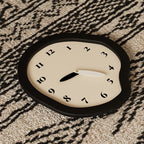 Timeless Elegance: Abstract Melting Wall Clock