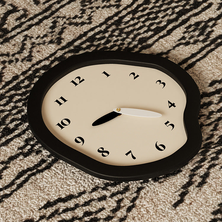 Timeless Elegance: Abstract Melting Wall Clock