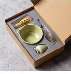 ZenBrew Japanese Matcha Tea Set: Bowl, Whisk & Essentials