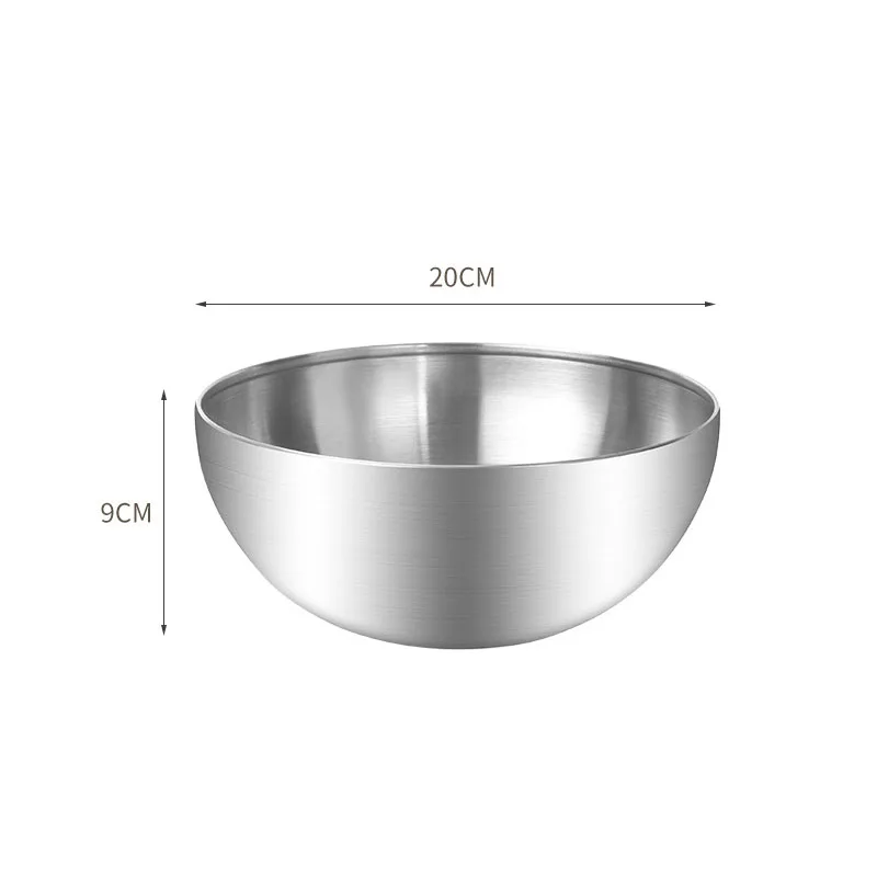 ElegantNest 5-Piece Stainless Steel Mixing Bowl Set