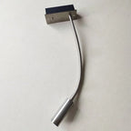 Flexible Bedside Lamp with Adjustable LED Light for Reading