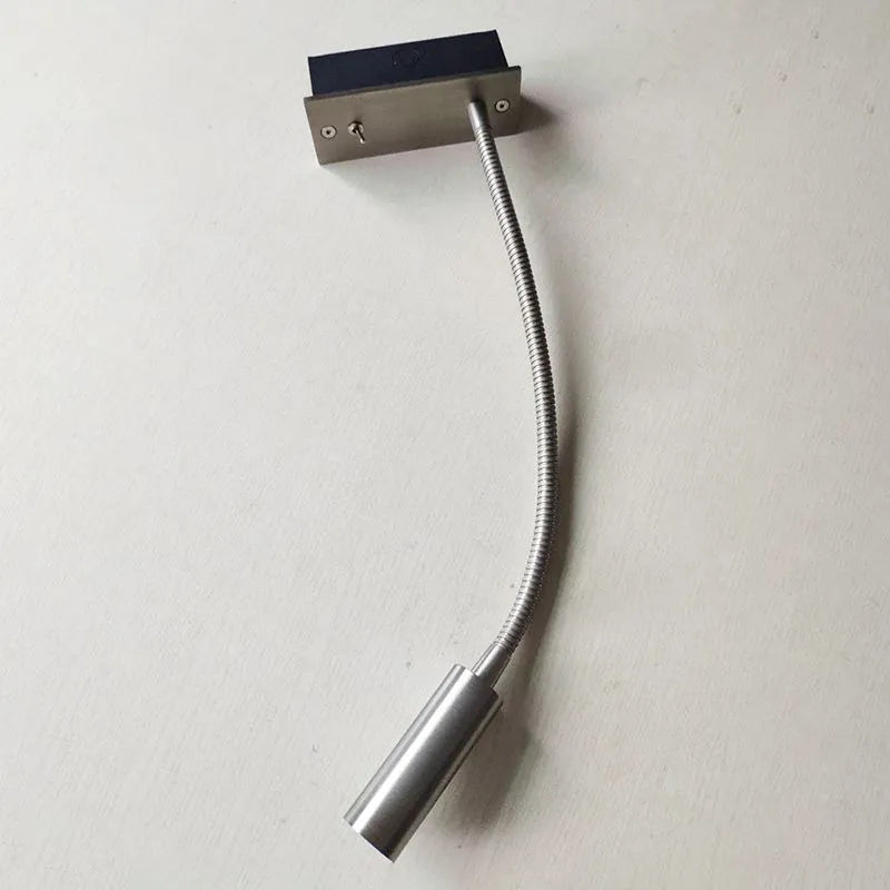 Flexible Bedside Lamp with Adjustable LED Light for Reading