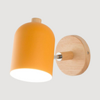 Scandinavian Style Wooden Wall Light – Minimalist Home Decor