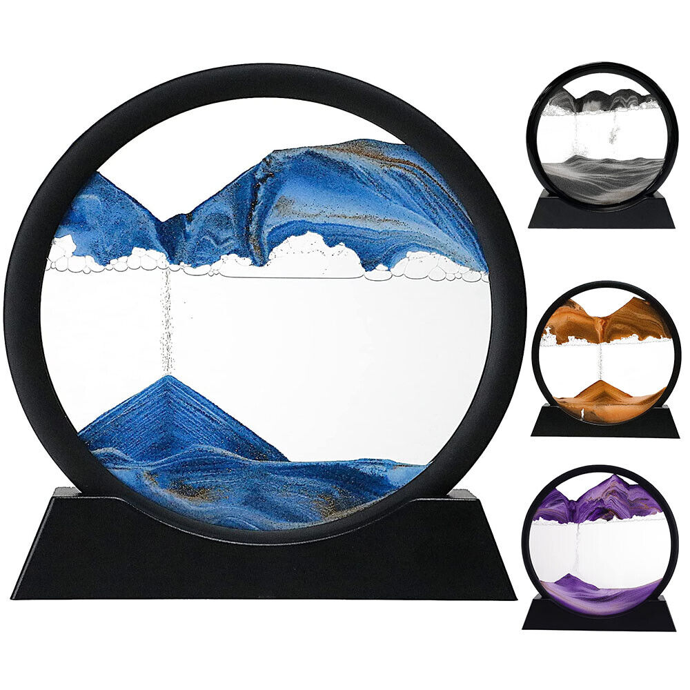 Dynamic Sand Art Display in 3D