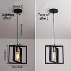 Ceiling Pendant Light Fixture – Contemporary Minimalist Style