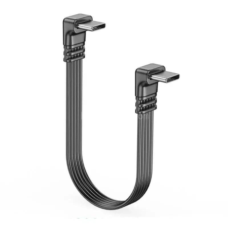 USB-C Cable Right-Angle 45W Fast Charging