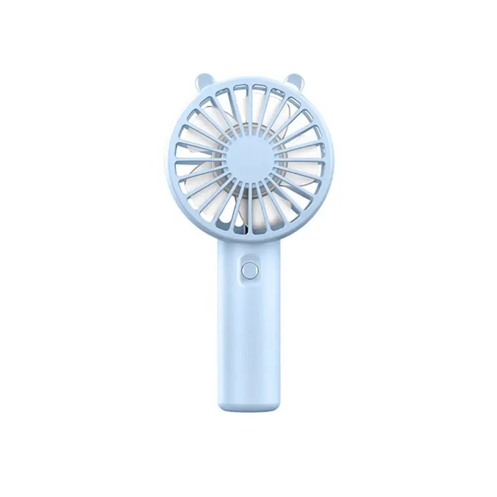 Mini Hand Fan USB Rechargeable 3 Speeds Quiet Operation