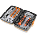 Ratchet Screwdriver Set 68-in-1 Magnetic Bits Ergonomic Grip