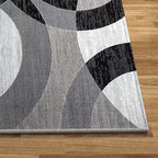 Geometric Soft Velvet Floor Mat – Non-Slip Rug for Home