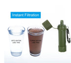 Water Filter Integrated Straw Lightweight 1200 L