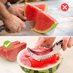 Fruit Slicer One-Motion Stainless Steel & Dishwasher-Safe