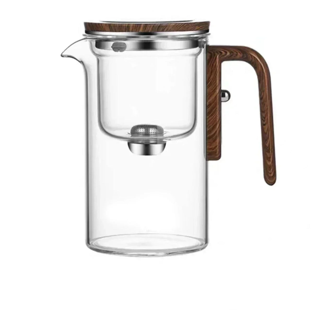 Glass Teapot Separate Filtration Removable Infuser