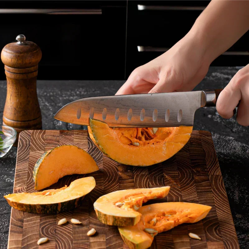 Cutting Board Extra-Thick Teak Wood Natural Finish