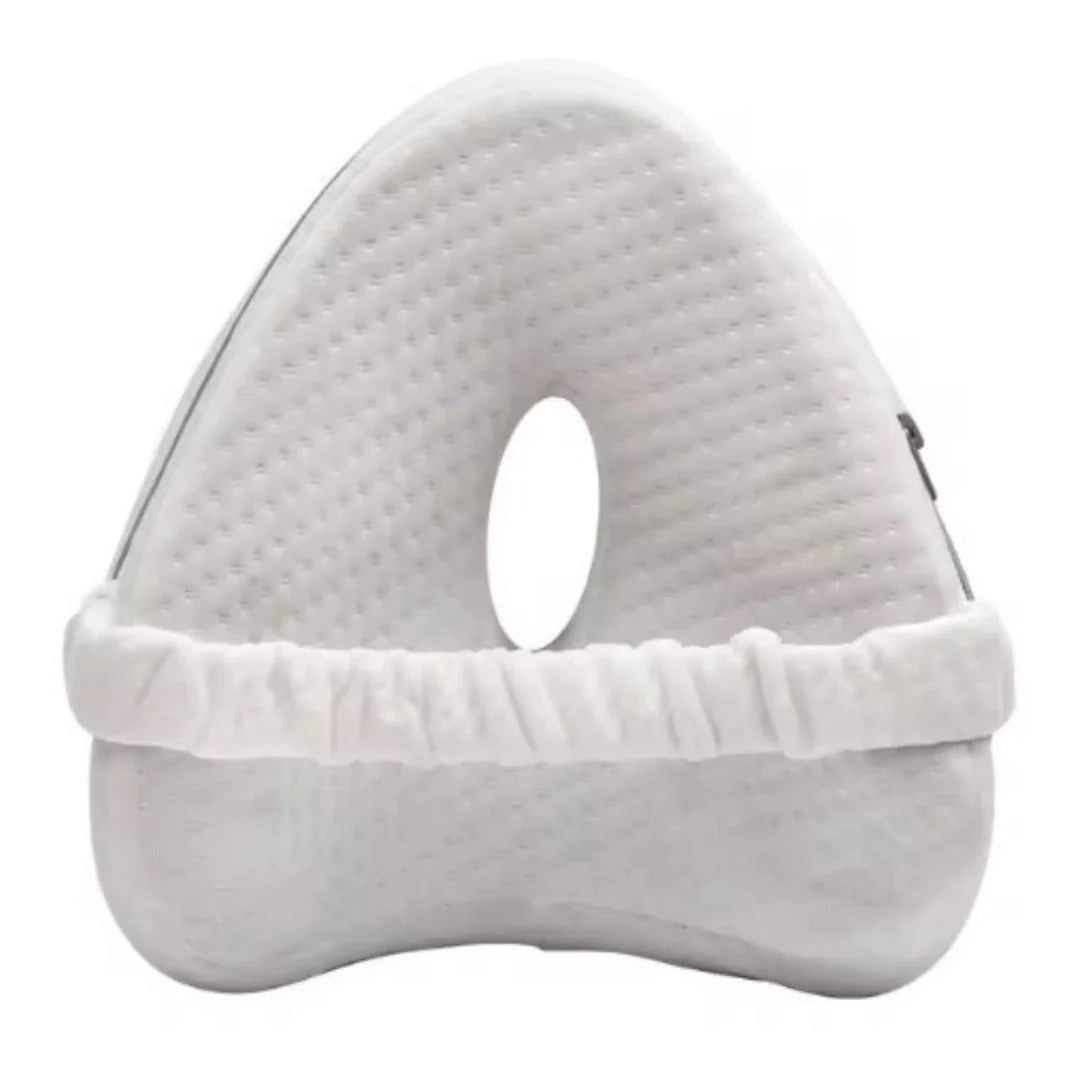 Leg Pillow Ergonomic Memory Foam Washable Cover