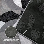 Geometric Soft Velvet Floor Mat – Non-Slip Rug for Home
