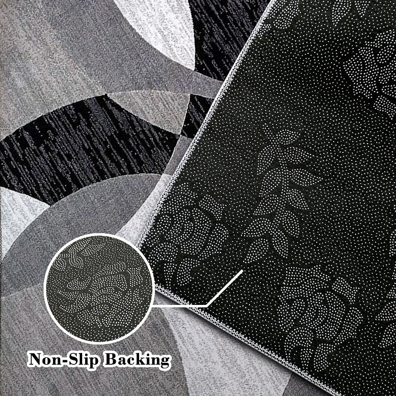 Geometric Soft Velvet Floor Mat – Non-Slip Rug for Home