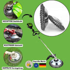 Universal Fit Wear-Resistant Multi-Surface Lawn Trimmer Attachment