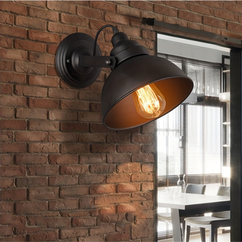 Retro Metal Wall Sconce Lamp - Industrial Vintage Lighting Fixture