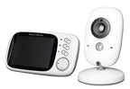 Video Baby Monitor 3.5-Inch Screen Night Vision Two-Way Audio