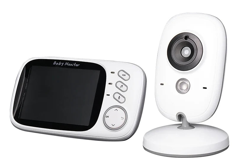 Video Baby Monitor 3.5-Inch Screen Night Vision Two-Way Audio