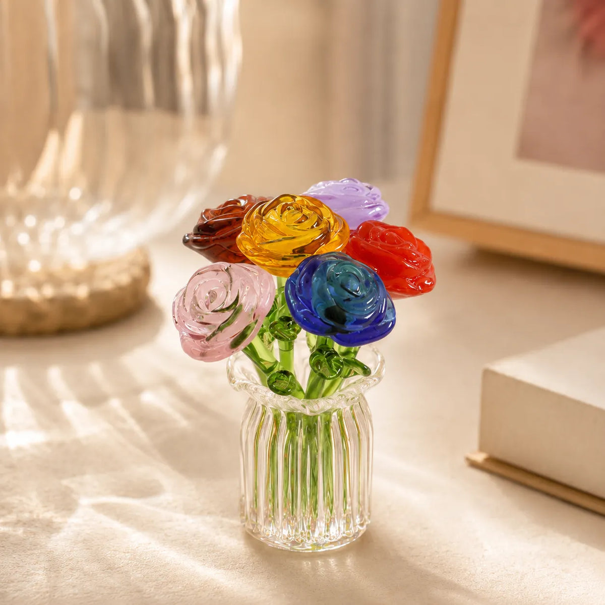 Timeless Elegance Mini Glass Floral Collection