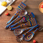 Premium 7-Piece Wooden Cooking Utensils Collection
