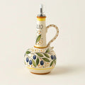 Charming Rustic Ceramic Oil & Vinegar Dispenser