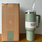 Insulated Tumbler 1.2L Stainless Steel Handle Lid